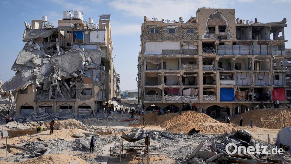 Seit Beginn der Waffenruhe gab es immer wieder tödliche Zwischenfälle im Gazastreifen. (Archivbild) Bild: Abdel Kareem Hana/AP/dpa