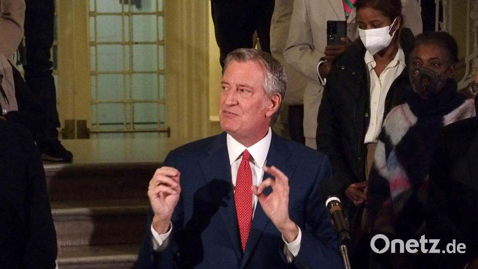 De Blasio stellte auf X klar, er unterstütze Mamdani und dessen Vision. (Archivbild) Bild: Bruce Cotler/ZUMA Press Wire/dpa