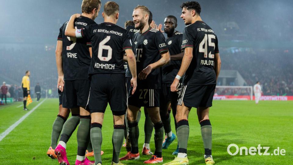 Bayern-Torjäger Harry Kane war auch im DFB-Pokal beim 1. FC Köln nicht zu stoppen. Bild: Rolf Vennenbernd/dpa