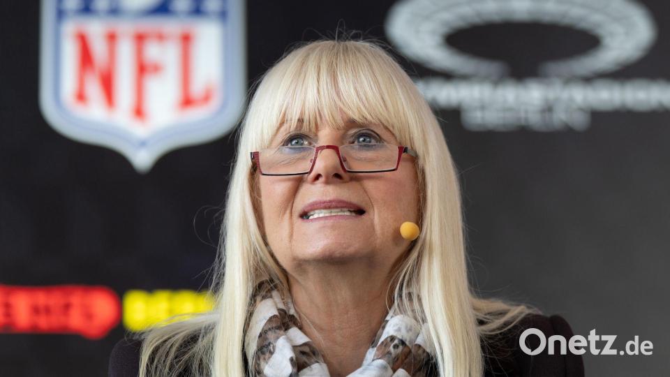 Sportsenatorin Iris Spranger spricht von einem „historischen Moment“ für Berlin. Bild: Soeren Stache/dpa