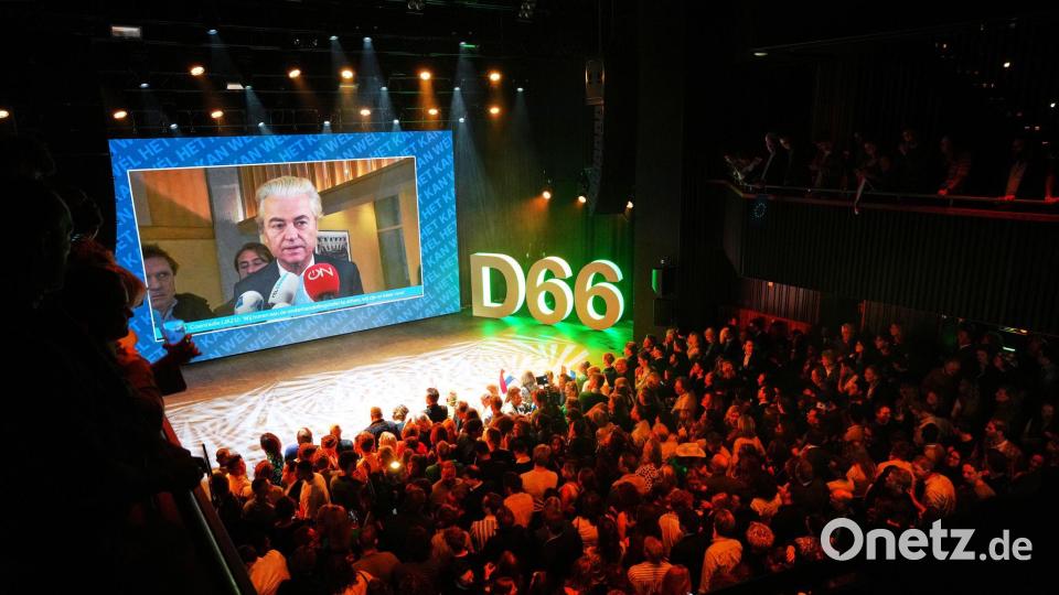 Der Rechtspopulist Geert Wilders hat keine Aussicht auf eine Regierungsbeteiligung. Bild: Peter Dejong/AP/dpa