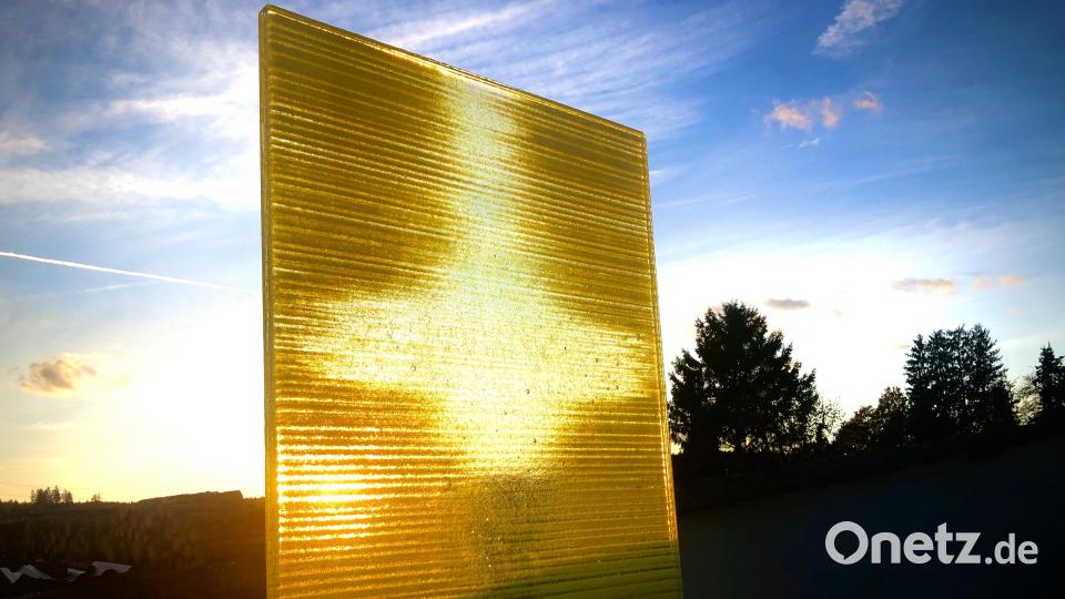 Besonders in den Abendstunden bringt die Sonne das Glas zum Leuchten. Bild: wro