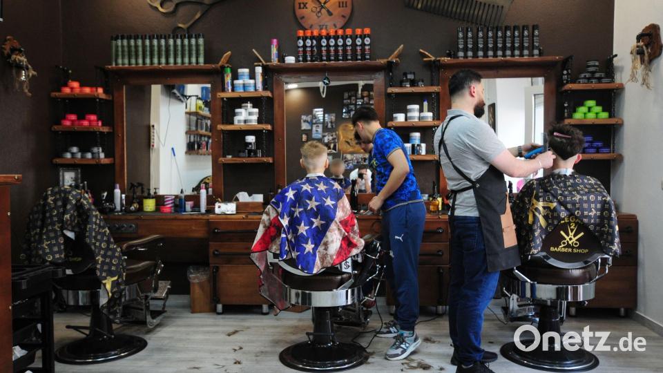 Die Zahl der Barbershops ist deutlich gestiegen. (Archivbild) Bild: Simon Kremer/dpa