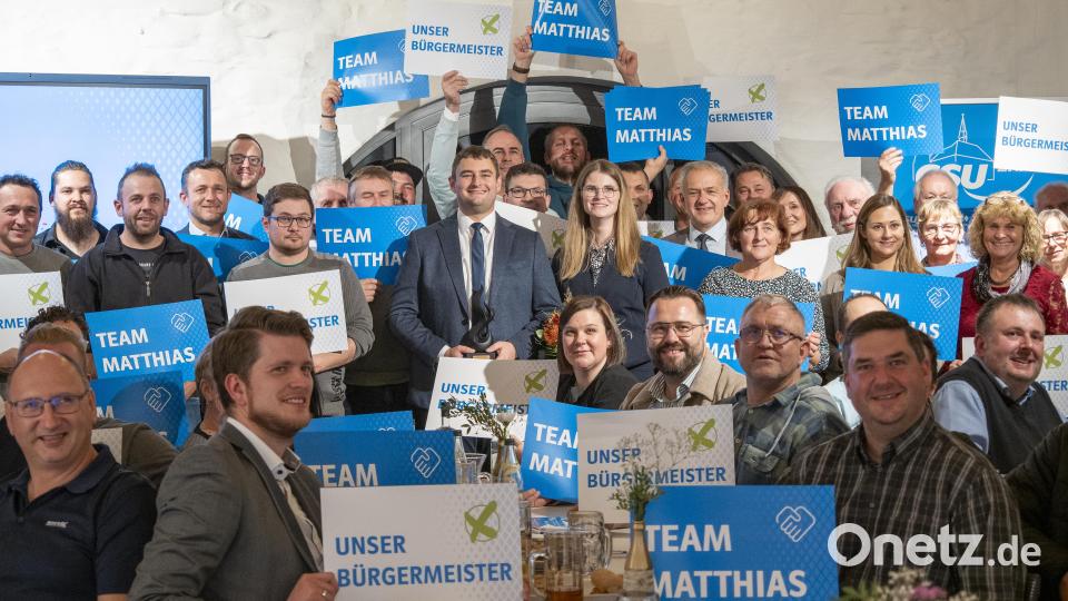 Matthias Fütterer wurde einstimmig zum Bürgermeisterkandidaten von CSU/CWL nominiert Bild: lum