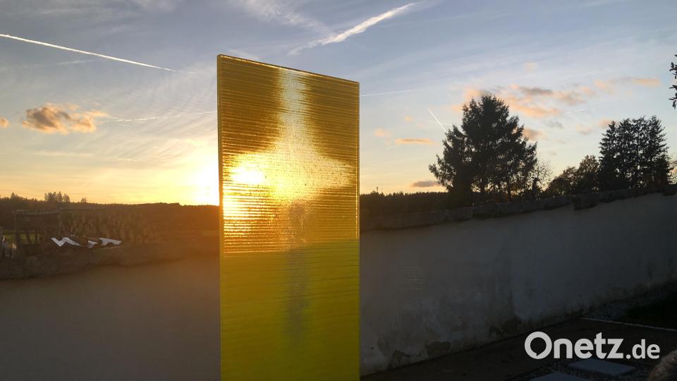 Ottes Absicht war ein Zusammenspiel von Glas, Stein und Licht. Bild: wro