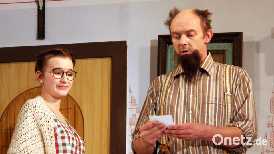 Vor einem Jahr begeisterte die Theaterabteilung der &quot;Werdenfelser&quot; mit dem Schwank &quot;Treibjagd in die Ehe&quot;. Protagonisten waren Florian Busl (Chef der &quot;Werdenfelser&quot;) und Sophia Würl. Archivbild: wro