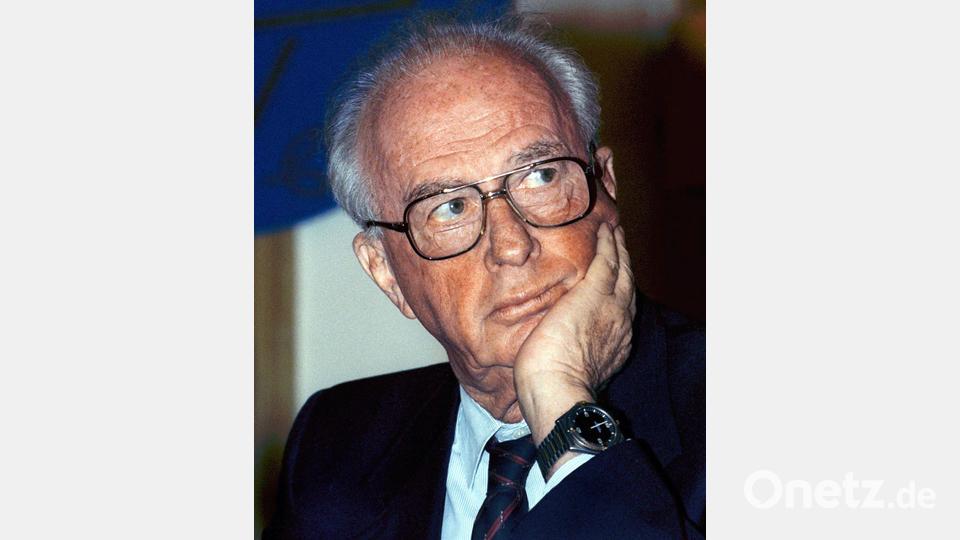 Vor 30 Jahren erschoss ein jüdischer Fanatiker Israels Regierungschef Izchak Rabin. Bild: picture alliance / dpa