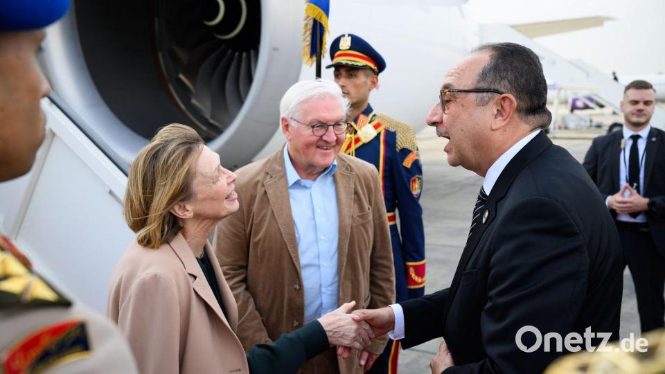 Auch Bundespräsident Frank-Walter Steinmeier kam zur Eröffnung des Museums. Bild: Bernd von Jutrczenka/dpa