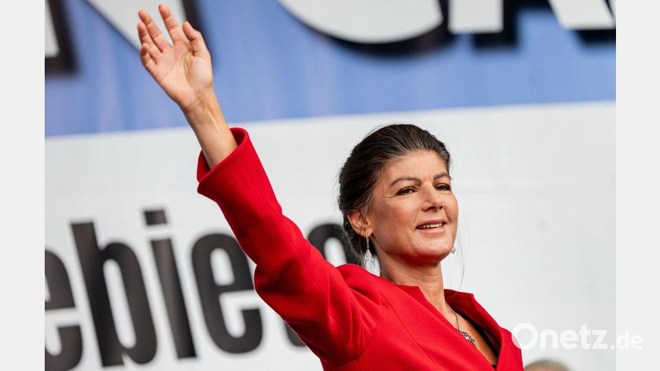 Sahra Wagenknecht hat bisher offen gelassen, ob sie als Chefin der nach ihr benannten Partei weitermachen möchte. (Archivbild) Bild: Fabian Sommer/dpa