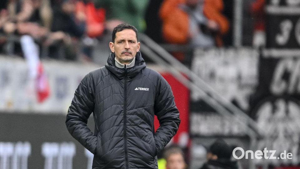 Musste zwei Rückschläge in einer Halbzeit verdauen: Dino Toppmöller Bild: Harry Langer/dpa