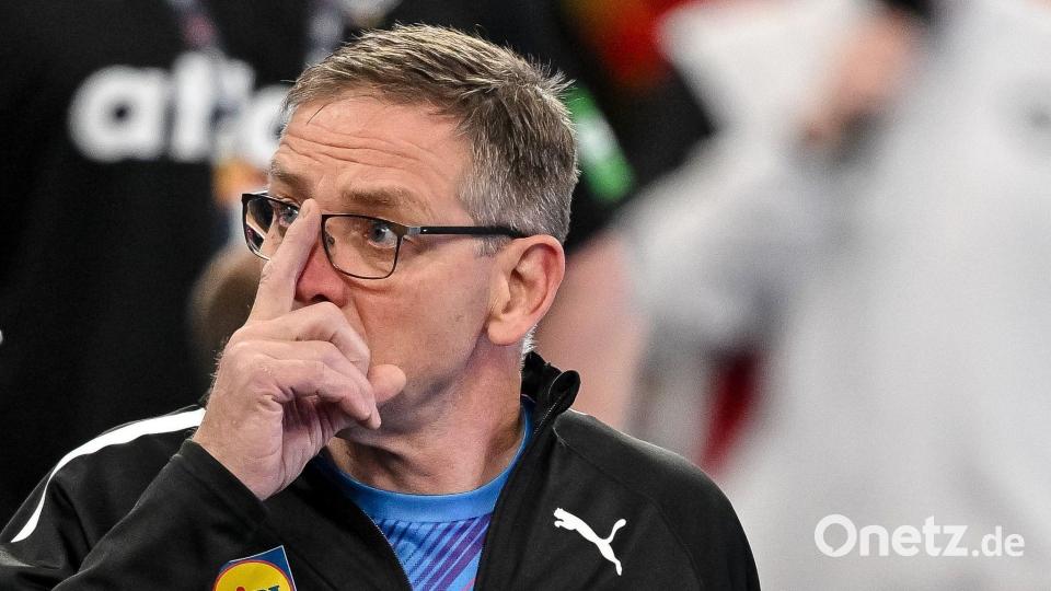 Der Auftritt des DHB-Teams bereitete Handball-Bundestrainer einige Sorgenfalten. Bild: Harry Langer/dpa