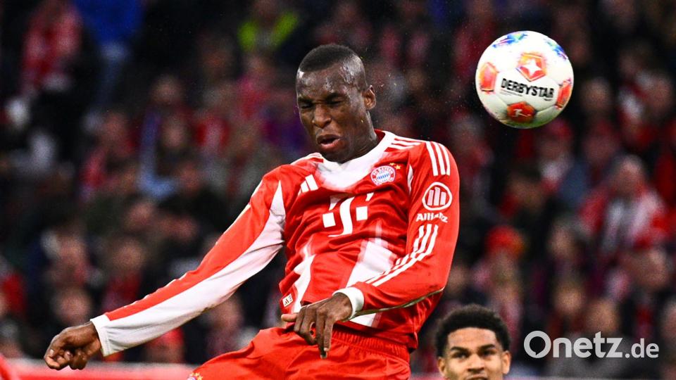 Nicolas Jackson köpft sein Premieren-Tor in der Bundesliga. Bild: Tom Weller/dpa