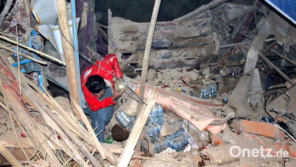 In Afghanistan bebte die Erde erneut. Bild: -/XinHua/dpa