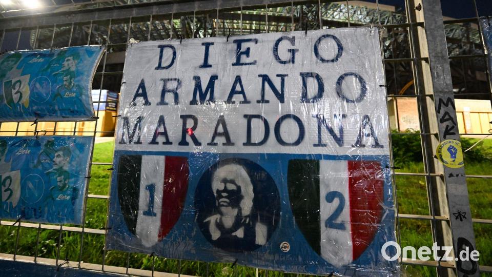 Für die Eintracht geht es am Dienstag im Stadio Diego Armando Maradona um wichtige Punkte in der Champions League. Bild: Arne Dedert/dpa