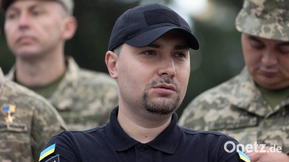 Der Chef des Militärgeheimdienstes HUR befehligt eine Kommandoaktion in Pokrowsk. (Archivbild) Bild: Uncredited/Ukrainian Presidential Press Office via AP/dpa