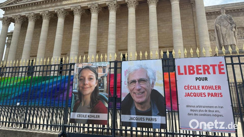 Nach mehr als drei Jahren konnten zwei Franzosen die Haft im Iran verlassen. (Archivbild) Bild: Rachel Boßmeyer/dpa