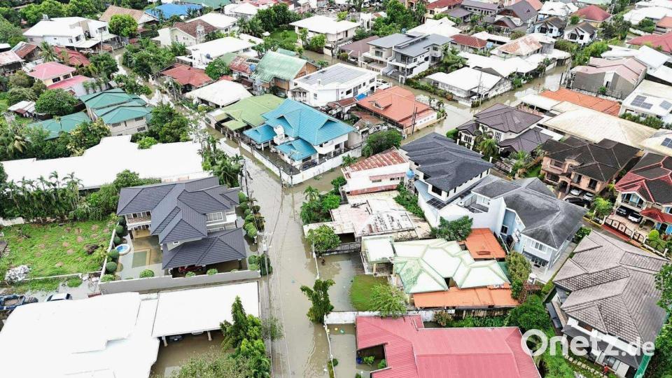 „Kalmaegi“ ist aus den Philippinen mehrmals auf Land getroffen. Bild: Jacqueline Hernandez/AP/dpa