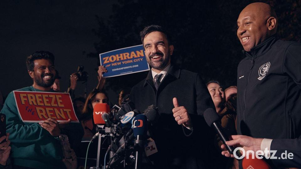 New York wollte am Dienstag (Ortszeit) einen neuen Bürgermeister wählen. Bild: Andres Kudacki/AP/dpa