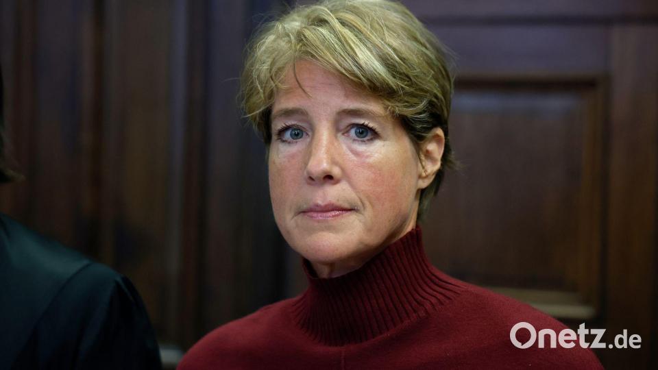 Christina Block wird die Entführung zweier ihrer Kinder vorgeworfen. (Archivbild) Bild: Georg Wendt/dpa POOL/dpa