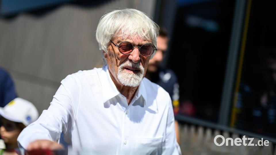 Bernie Ecclestone hat einen Rat für Mick Schumacher. (Archivbild) Bild: Max Slovencik/APA/dpa