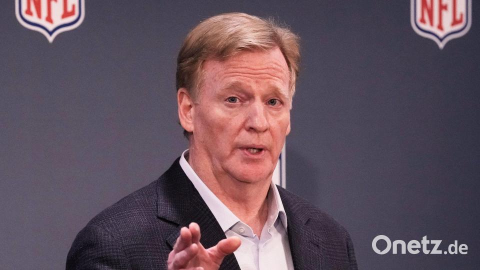 NFL-Commissioner Roger Goodell will Football zum globalen Sport machen. Bild: Richard Drew/AP/dpa