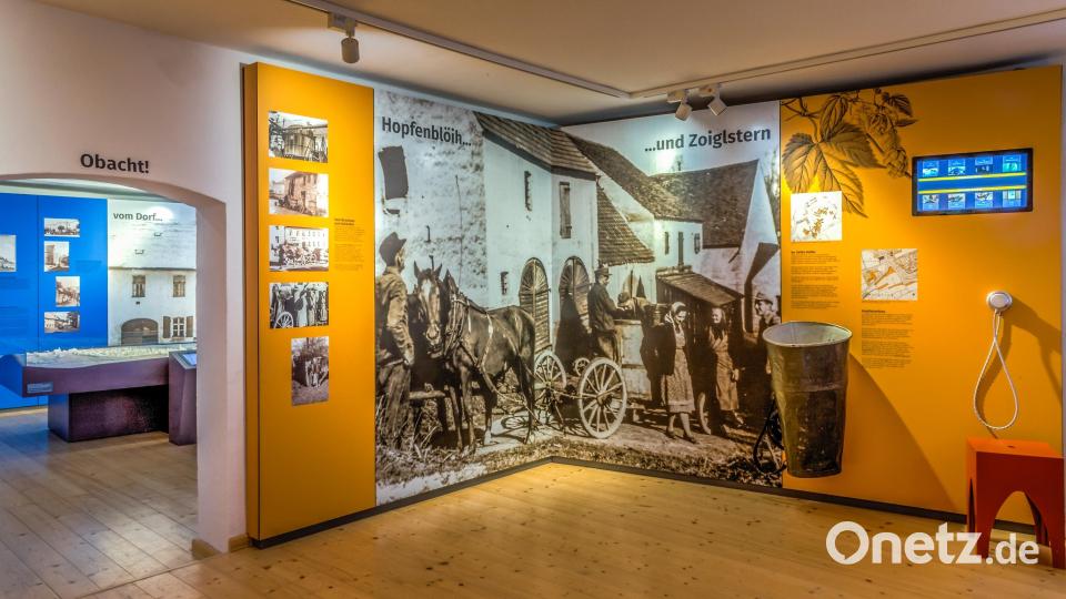 Der Zoigl spielt &quot;Beim Taubnschuster&quot; eine große Rolle, in der Gastwirtschaft und natürlich auch im Museum. Bild: Heimatverein Eschenbach