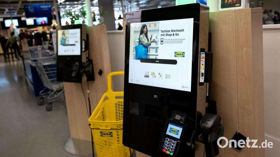 Ikea nutzt SB-Kassen bereits seit 2008. Bild: Sven Hoppe/dpa