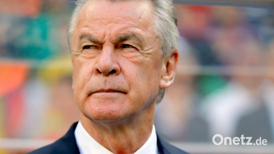 Gehörte zu den besten Trainern der Welt: Ottmar Hitzfeld (Archivbild) Bild: Robert Ghement/epa/dpa