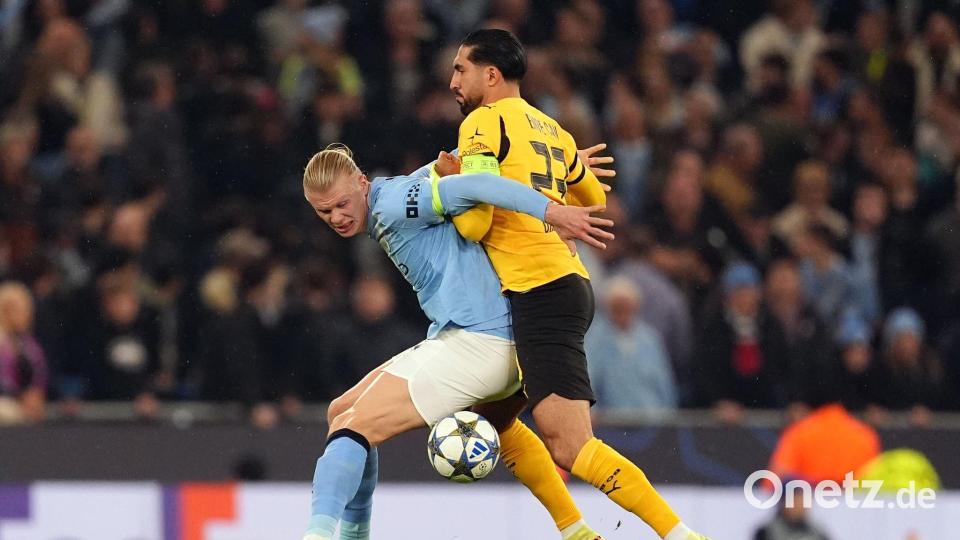 Emre Can (r) spielte erstmals nach langer Zwangspause wieder. Bild: Martin Rickett/PA Wire/dpa