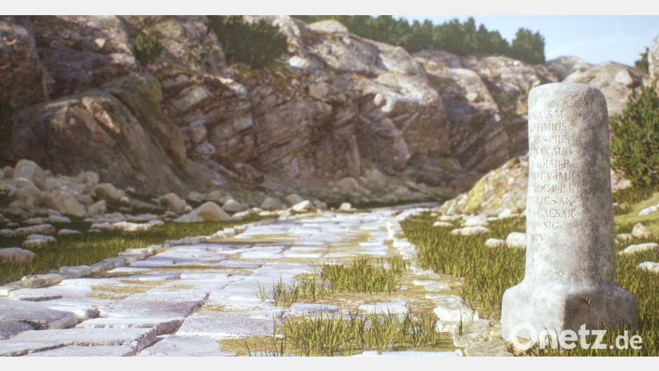 Die Illustration zeigt einen Kilometerstein auf einer Bergstraße in Kilikien, Türkei Bild: --/Itiner-e/dpa