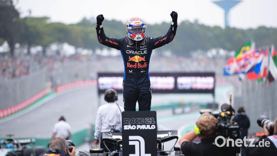 Max Verstappen liebt den Kurs in Interlagos. (Archivbild) Bild: Ettore Chiereguini/AP
