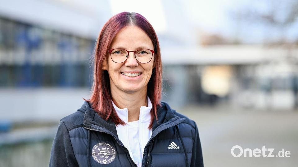 Muss um ihre Wiederwahl als DFB-Vizepräsidentin bangen: Silke Sinning Bild: Uwe Anspach/dpa