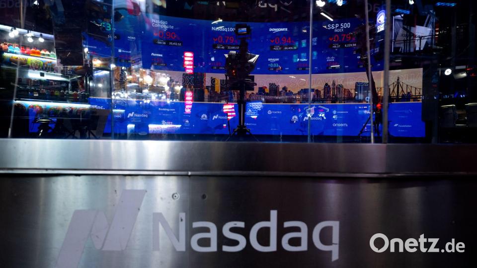 Die Nasdaq mit Sitz in New York gehört zu den wichtigsten Börsenbetreibern weltweit (Archivbild) Bild: Sven Hoppe/dpa
