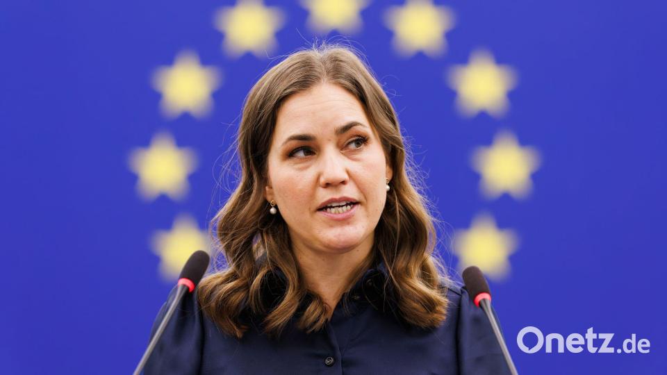 Sieht die Einigung auch als Signal an Russland: Dänemarks Europaministerin Marie Bjerre. (Archivbild) Bild: Philipp von Ditfurth/dpa