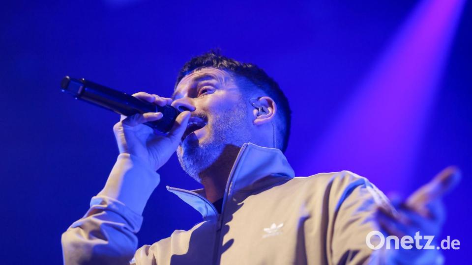 Die band um Sänger Johannes Strate will bald eine Pause einlegen. Bild: Daniel Löb/dpa