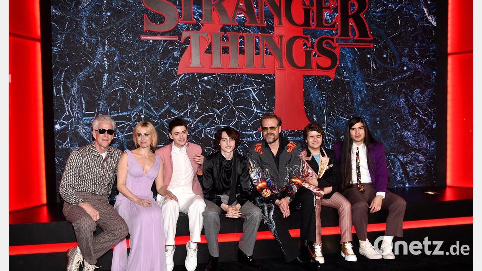 Der „Stranger Things“-Cast kehrt für die fünfte Staffel zurück. (Archivbild) Bild: Evan Agostini/Invision/AP/dpa