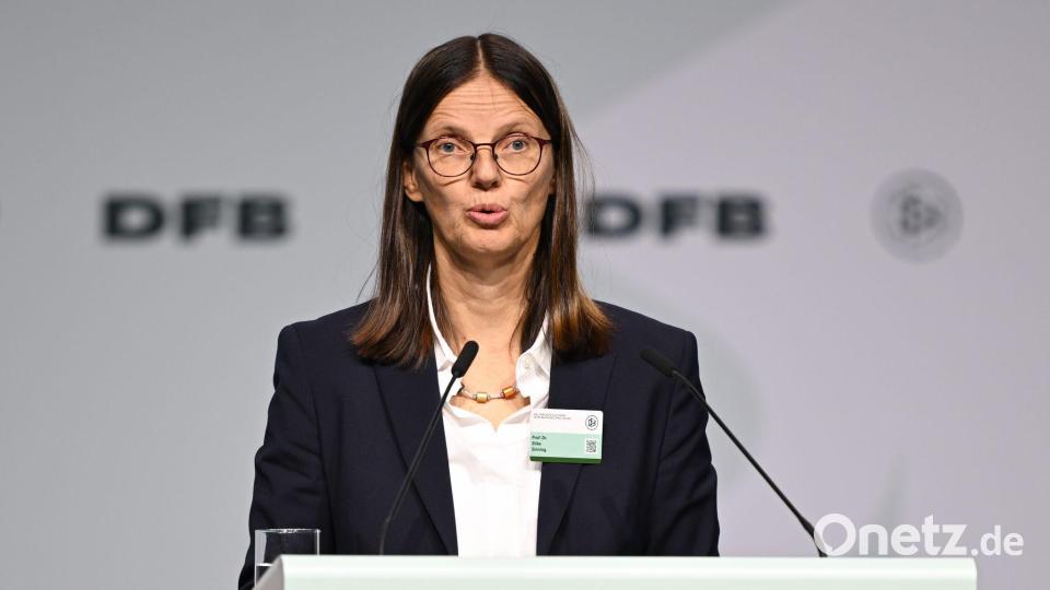 Silke Sinning bleibt Vizepräsidentin des DFB Bild: Arne Dedert/dpa
