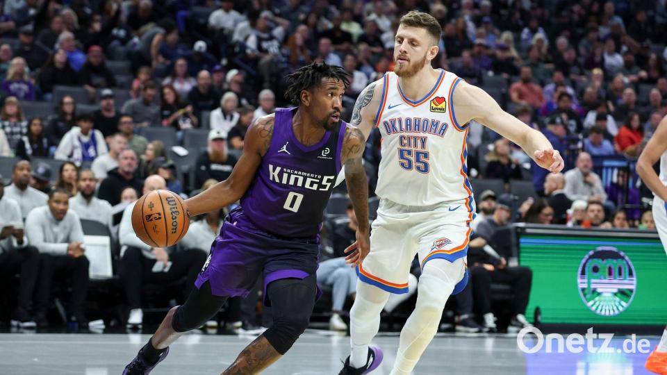 Isaiah Hartenstein dominierte beim Sieg über Sacramento mit 33 Punkten. Bild: Sara Nevis/FR172113 AP/AP/dpa