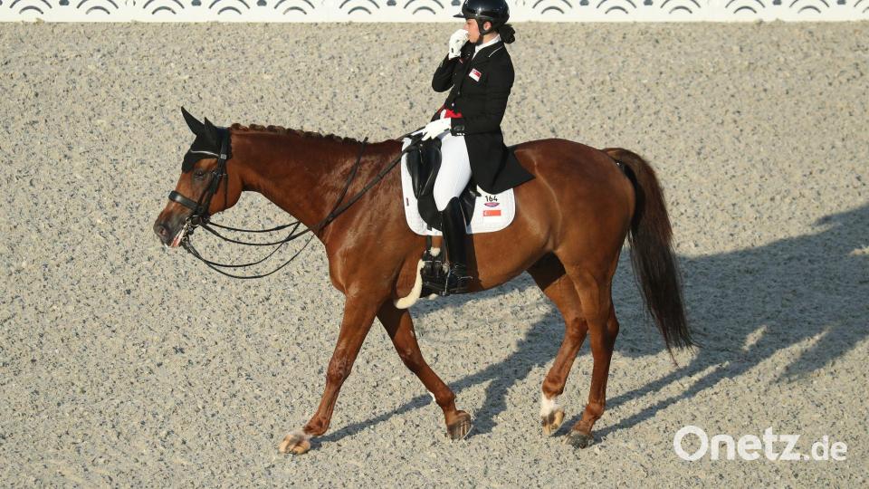 Die „Blut-Regel“ im Reitsport wurde für Springpferde abgemildert. In der Dressur gilt weiter die bisherige und strengere Regel. Bild: Friso Gentsch/dpa