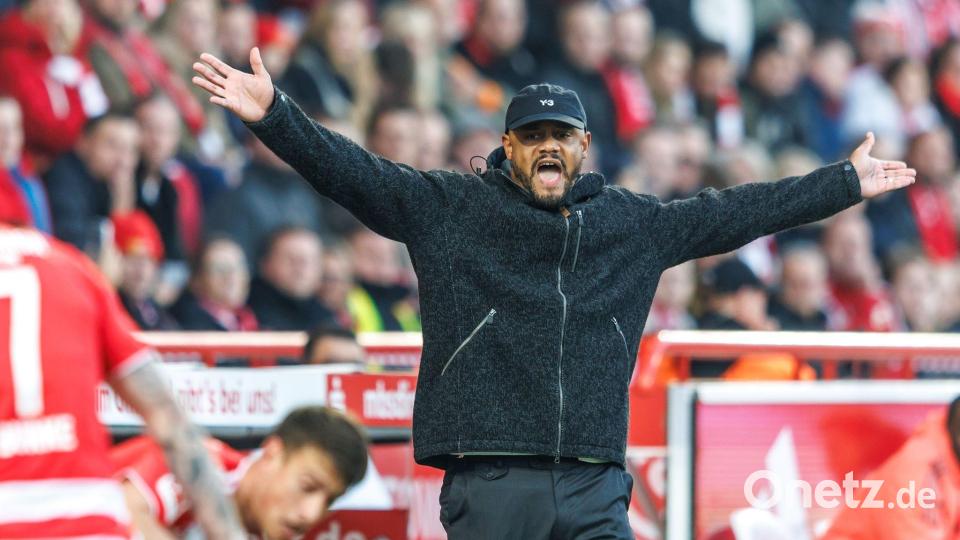 Vincent Kompany verzichtete auf große Rotation nach dem Kraftakt von Paris. Bild: Andreas Gora/dpa