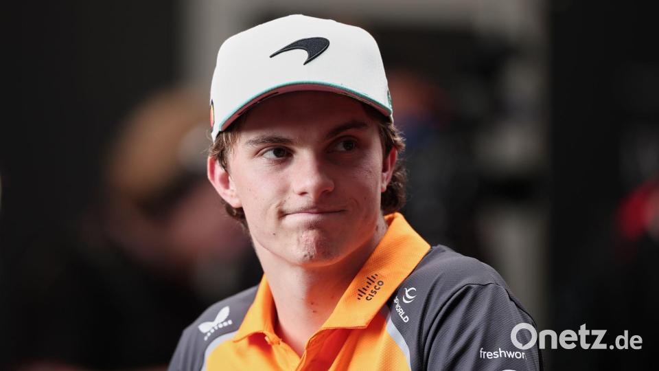 Oscar Piastri verlor nach einem frühen Unfall im Sprint weiter an Boden im Titelrennen. Bild: Ettore Chiereguini/AP/dpa