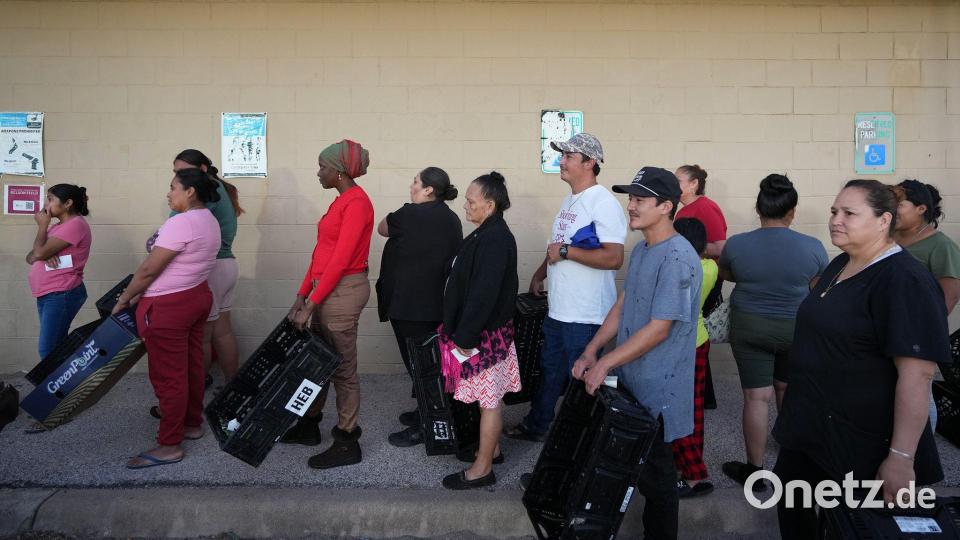 42 Millionen Menschen in den USA sind auf staatliche Hilfen für den Lebensmittelkauf angewiesen. (Archivbild) Bild: Jay Janner/Austin American-Statesman/AP/dpa