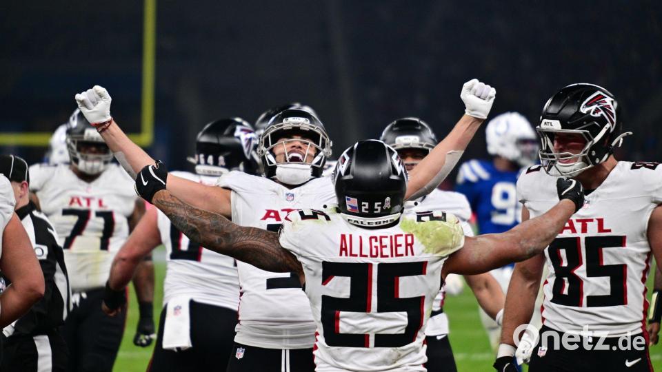 Die Falcons überraschten gegen den Favoriten. Bild: Sebastian Christoph Gollnow/dpa
