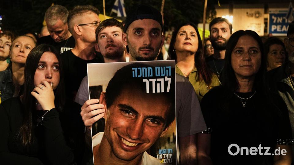 Die Hamas will die Leiche des getöteten Soldaten jetzt gefunden haben. Bild: Mahmoud Illean/AP/dpa