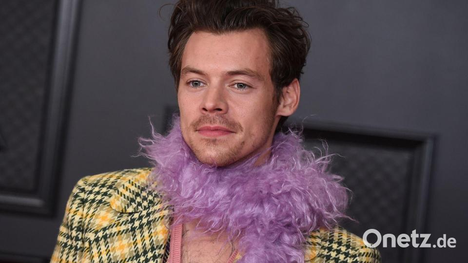 Was einen außergewöhnlichen Style für Männer angeht, ist der britische Popstar Harry Styles ein Vorreiter. Bild: Jordan Strauss/Invision/AP/dpa