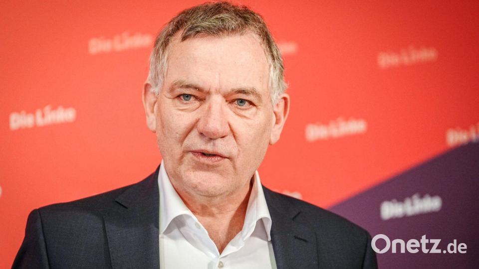 Linksparteichef Jan van Aken weist Kritik an der Linken zurück. (Archivbild) Bild: Kay Nietfeld/dpa