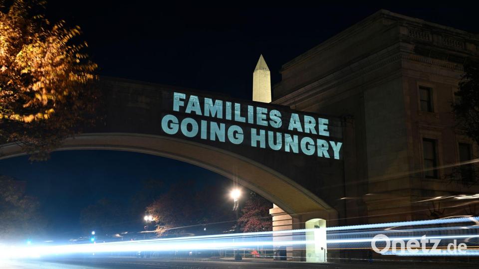 Das Snap-Programm dient als wichtigstes Sicherheitsnetz gegen Hunger. (Archivbild) Bild: John McDonnell/AP/dpa