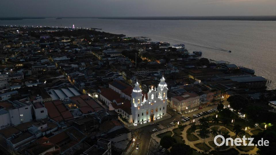 Direkt am Amazonas-Regenwald gelegen: Belém Bild: Eraldo Peres/AP/dpa