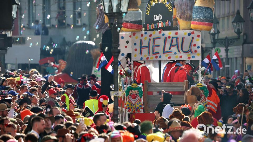 Faschingsumzüge werden von tausenden Zuschauern gesäumt. (Archivbild) Bild: Karl-Josef Hildenbrand/dpa
