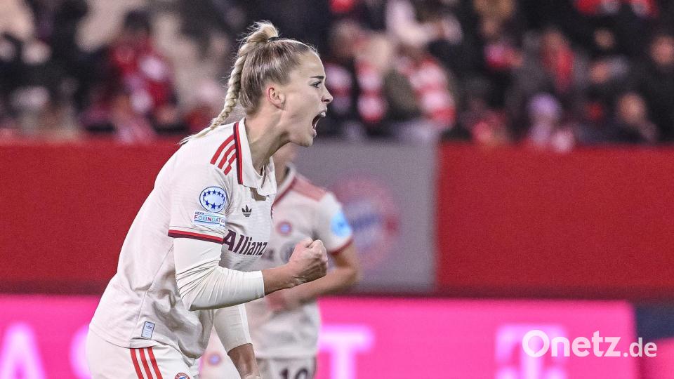 Wieder in Topform: Bayern-Star Giulia Gwinn. (Archivbild) Bild: Harry Langer/dpa